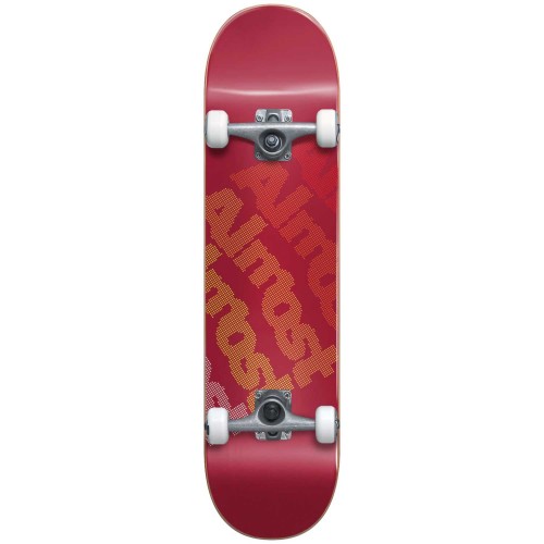 ALMOST Light Bright FP Complete Skateboard 7.75' - Κόκκινο