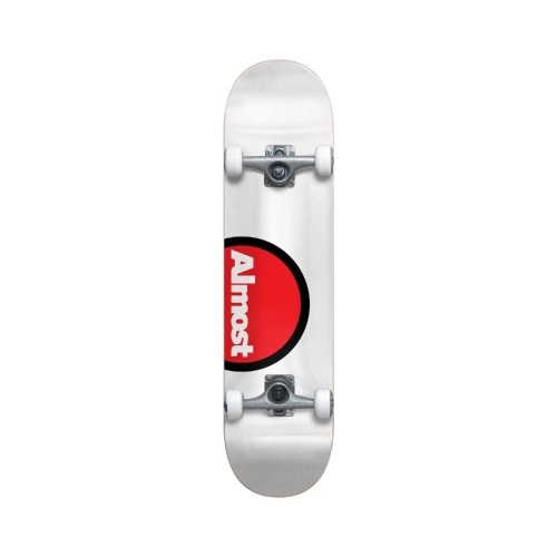 ALMOST Off Side FP  Complete Skateboard 7.625' - White