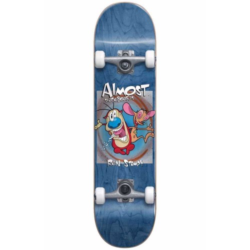 ALMOST Ren & Stimpy Boxed Premium Complete Skateboard 8.0'