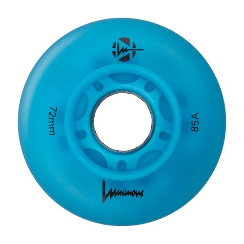 Luminous 72χιλ./85A Ροδάκια Led - Blue Ocean Glow (4αδα)