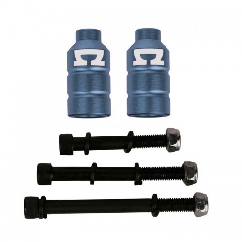 AO Double blue scooter peg kit 2 τμχ
