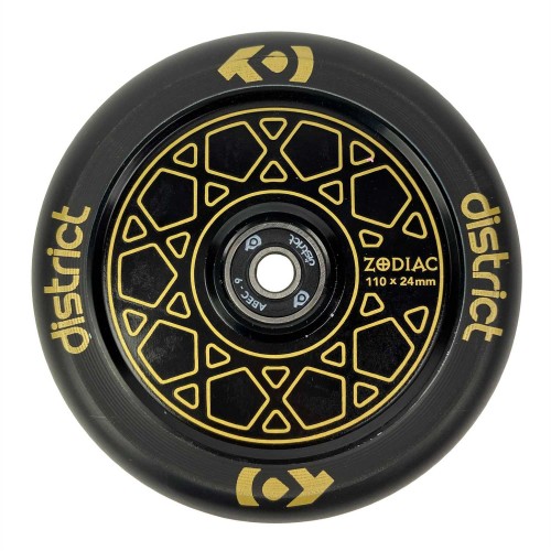 Ροδάκι Distirct Zodiac 110χιλ., Gold/Black