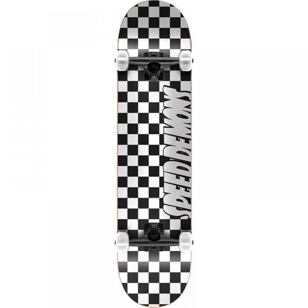 SPEED DEMONS Checkers Complete Skateboard 7.5'' - Μαύρο/Ασπρο