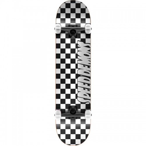SPEED DEMONS Checkers Complete Skateboard 7.5'' - Μαύρο/Ασπρο
