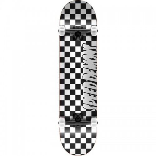 SPEED DEMONS Checkers Complete Skateboard 8.00' - Μαύρο/Ασπρο