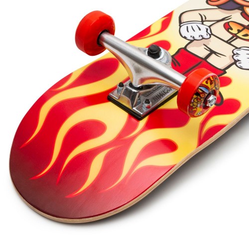 SPEED DEMONS hot shot soft top complete skateboard 6.75''