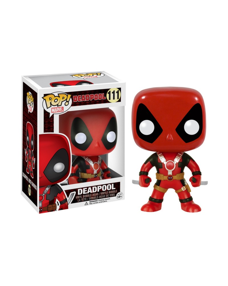 Funko Pop! Marvel: Deadpool Two Swords #111 Vinyl Bobble-Head Figure
