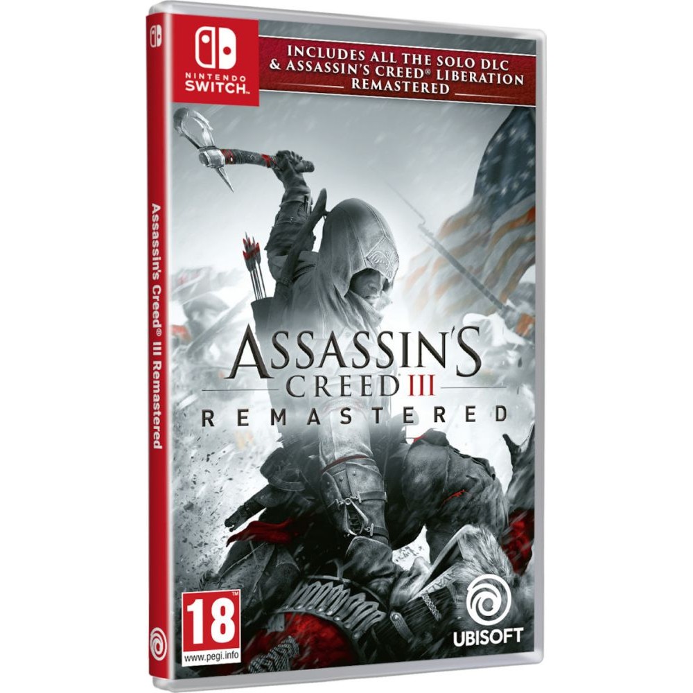 NSW Assassins Creed III Remastered + Assassins Creed Liberation Remastered
