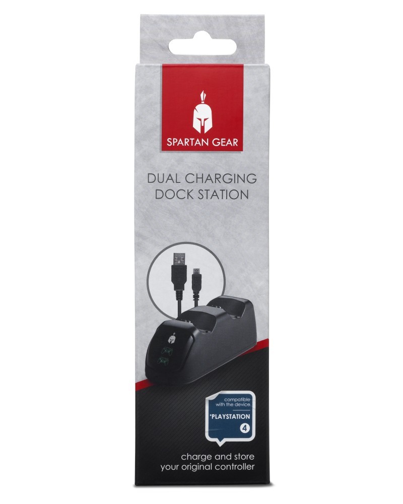 Spartan Gear - Dual Charging Dock Station (V2) (compatible with playstation 4)