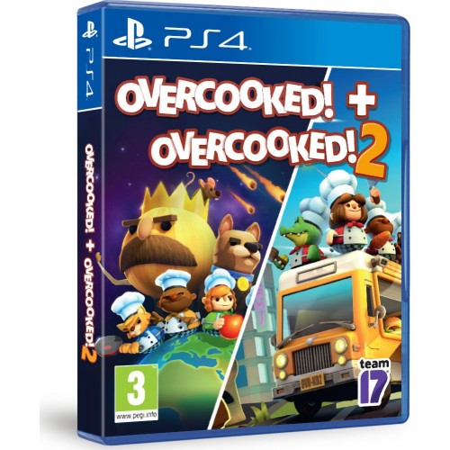 PS4 Overcooked! + Overcooked! 2 - Double Pack
