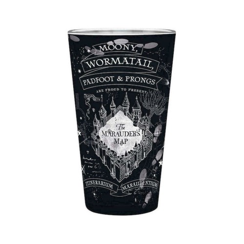 Abysse Harry Potter - Marauders Map Large Glass (400ml) (ABYVER130)