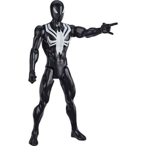 Hasbro Marvel Spider-Man Blast Gear: Titan Hero Series - Black Suit Spider-Man (E8523)