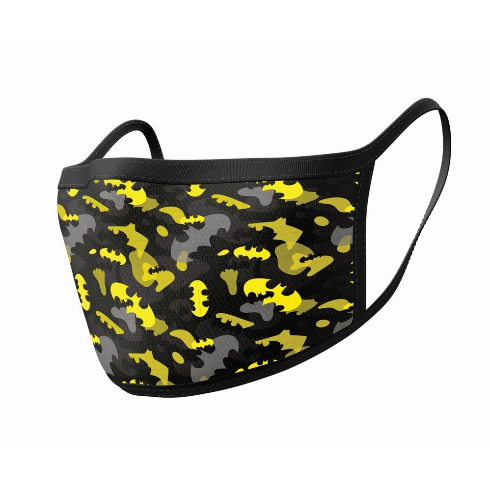 Pyramid DC: Batman (Camo Yellow) x2 Pieces Face Covering Mask (GP85578)