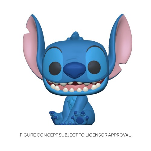 Funko Pop! Disney: Lilo and Stitch - Stitch (Smiling Seated) #1045 Vinyl Figure