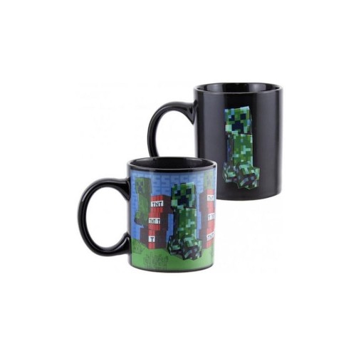 Paladone: Minecraft - Creeper Heat Change Mug (300ml) (PP7975MCFV2)