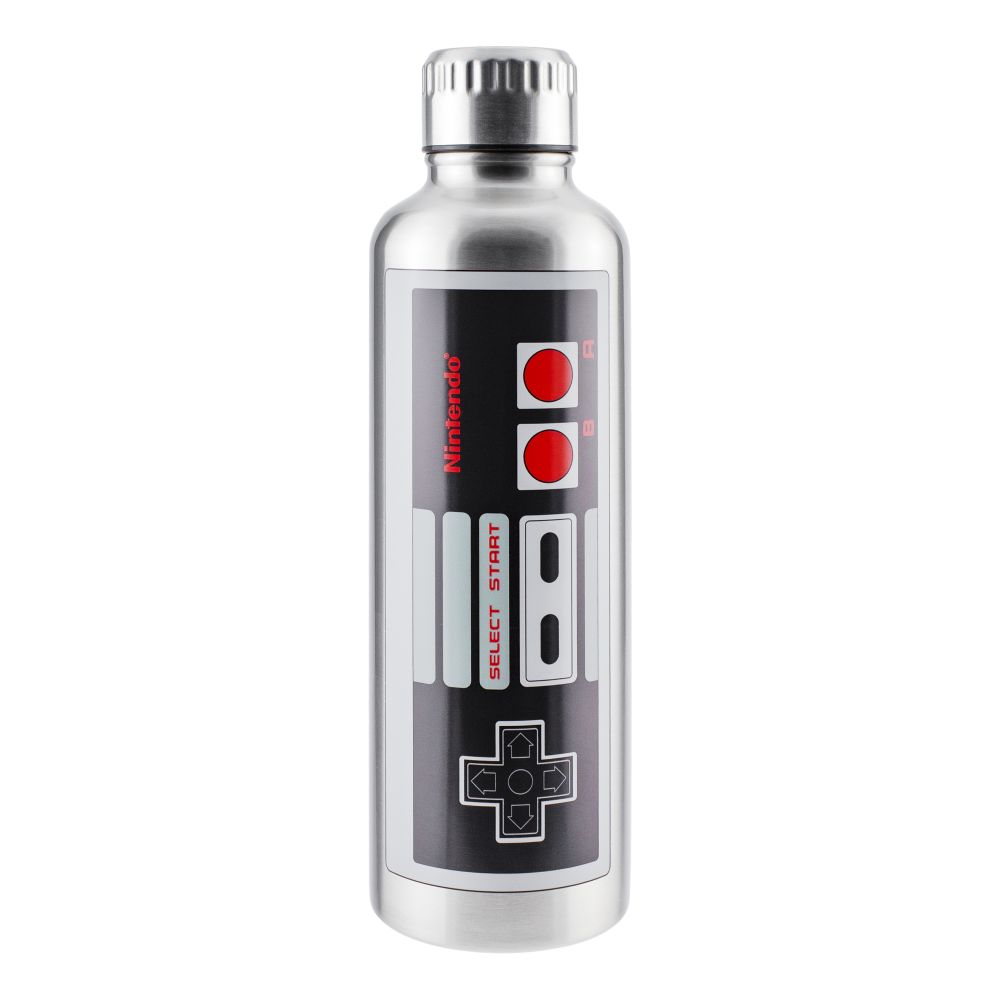 Paladone: Nintendo - NES Metal Water Bottle (500ml) (PP8479NN)