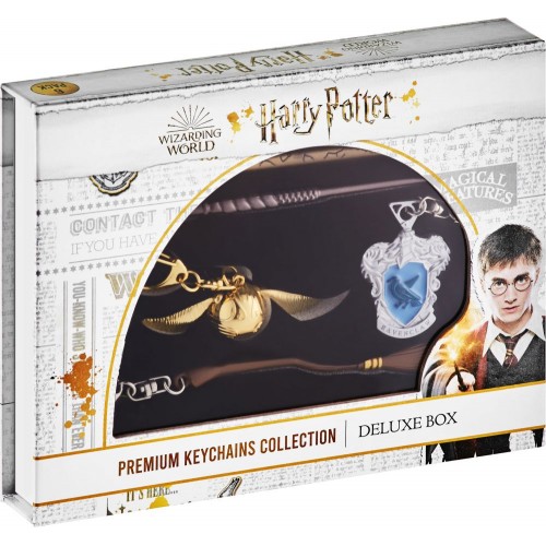P.M.I. Harry Potter Metal Premium Keychains Collection - 6 Pack Deluxe Box (Random) (HP8550)