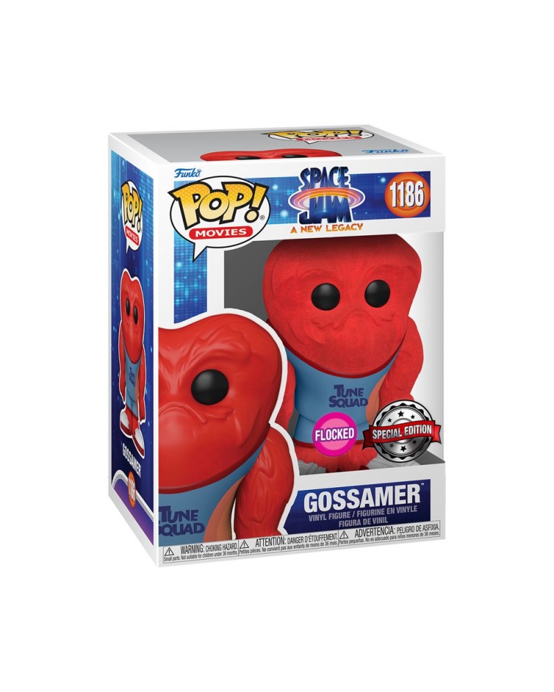 Funko Pop! Space Jam: A New Legacy - Gossamer (Flocked) (Special Edition) #1186Vinyl Figure