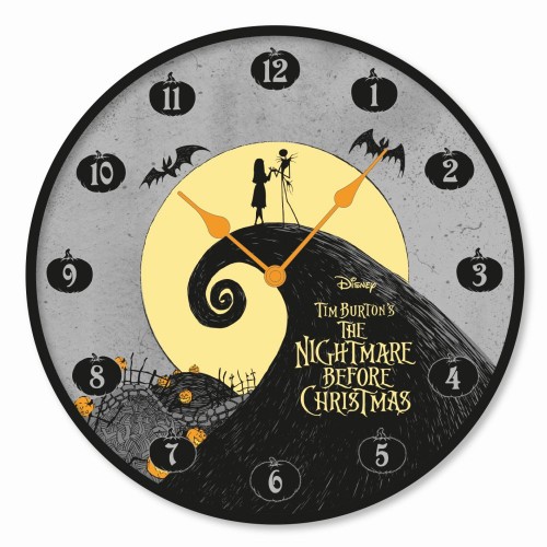 Pyramid Disney: The Nightmare Before Christmas - Jack  Sally Wall Clock (GP85873)