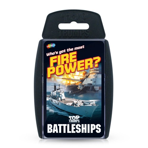 Winning Moves: Top Trumps - Battleships Card Game (WM01552-EN1)