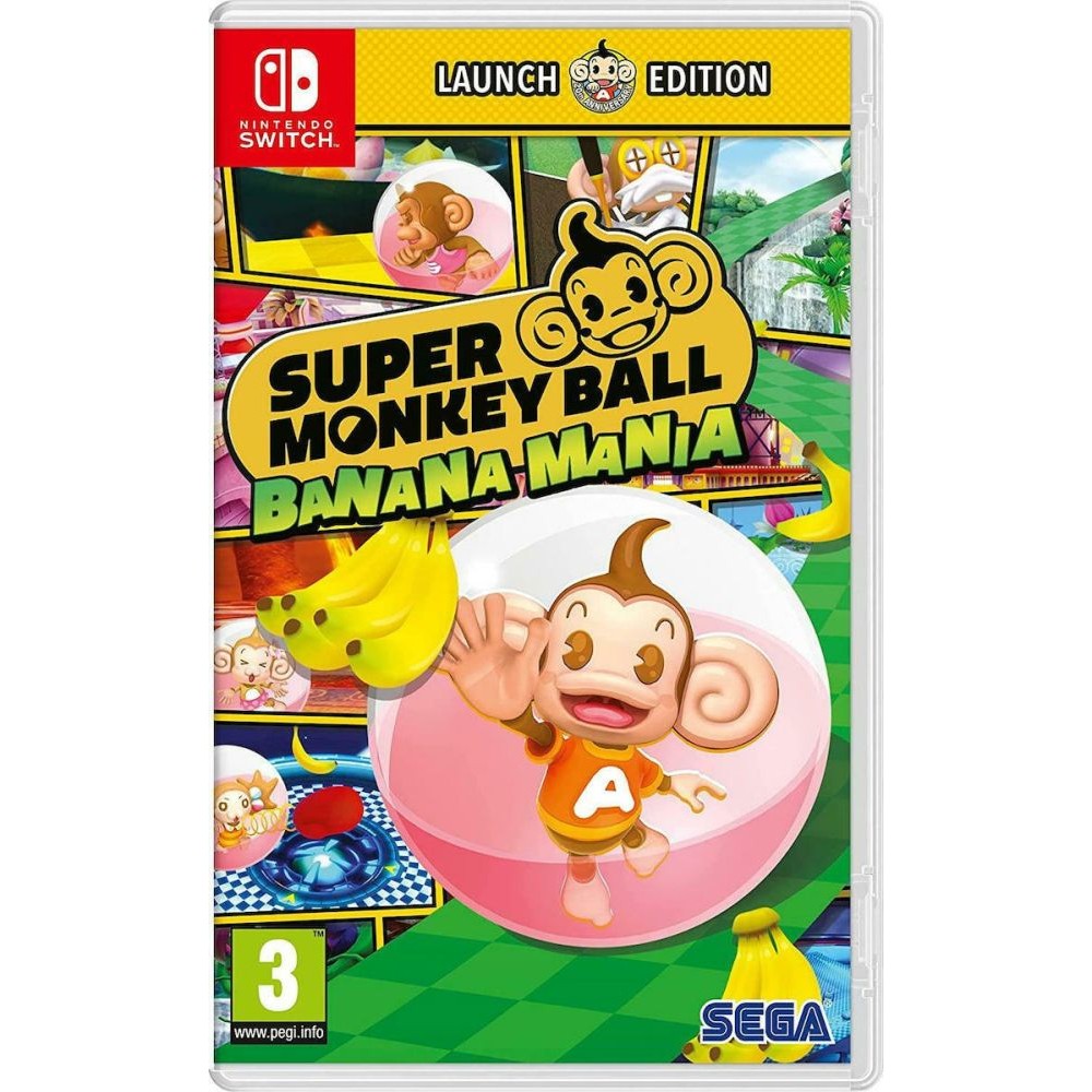 NSW Super Monkey Ball Banana Mania - Launch Edition