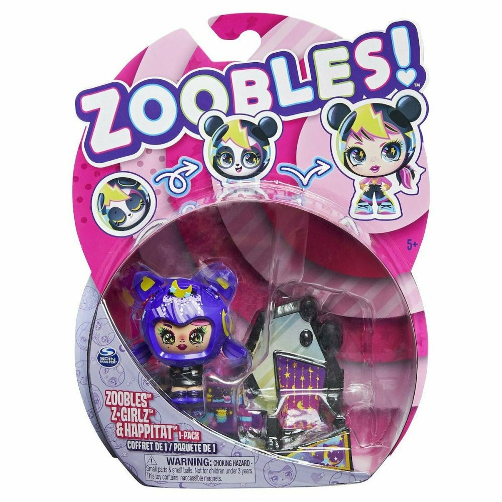 Spin Master Zoobles!: Z-Girlz  Happitat - Kosmic Kelly Figure (1-Pack) (20134943)