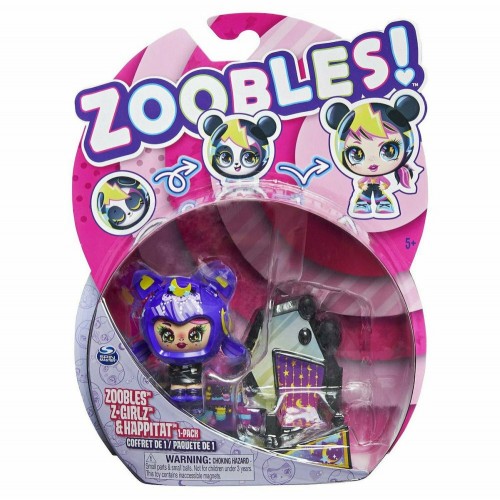 Spin Master Zoobles!: Z-Girlz  Happitat - Kosmic Kelly Figure (1-Pack) (20134943)