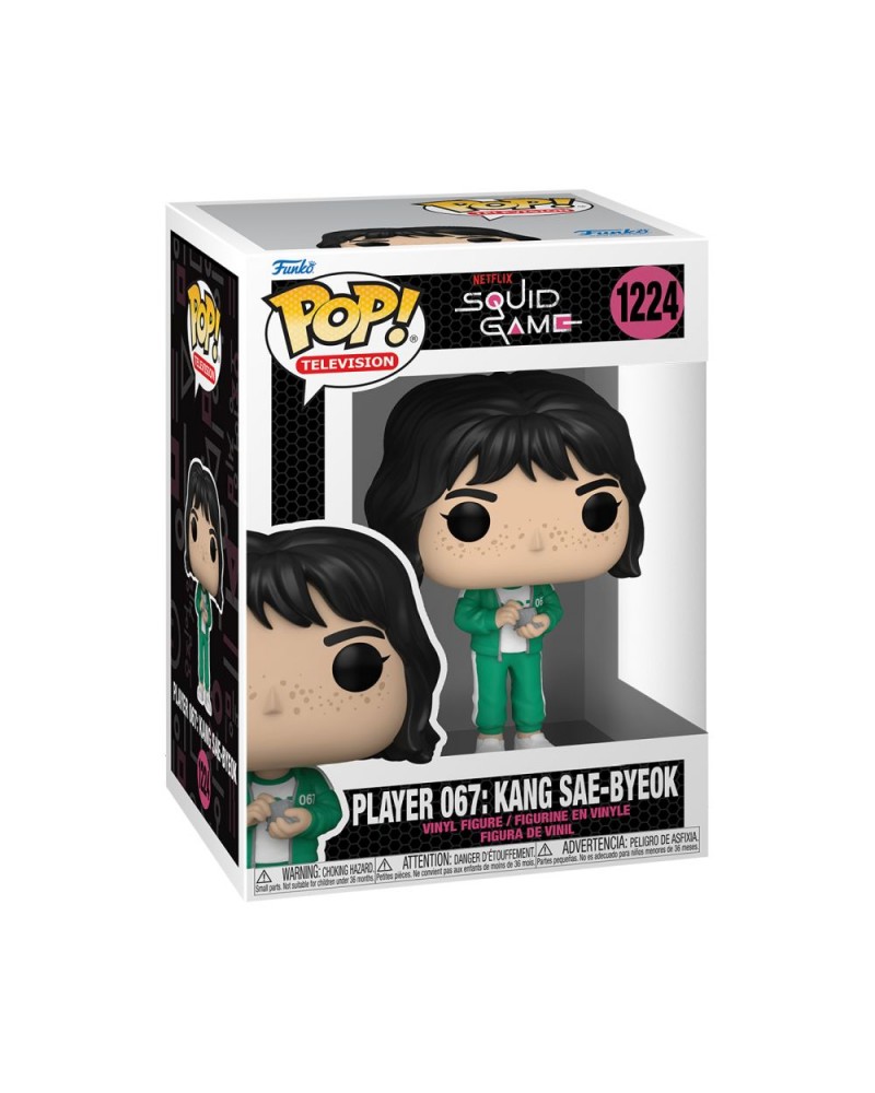 Funko Pop! Television: Squid Game - Player 067: Kang Sae-Byeok #1224 Vinyl Figure