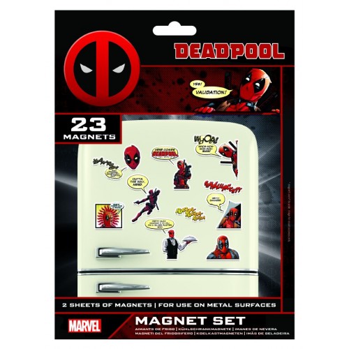 Pyramid Marvel: Deadpool Magnet Set (MS65084)