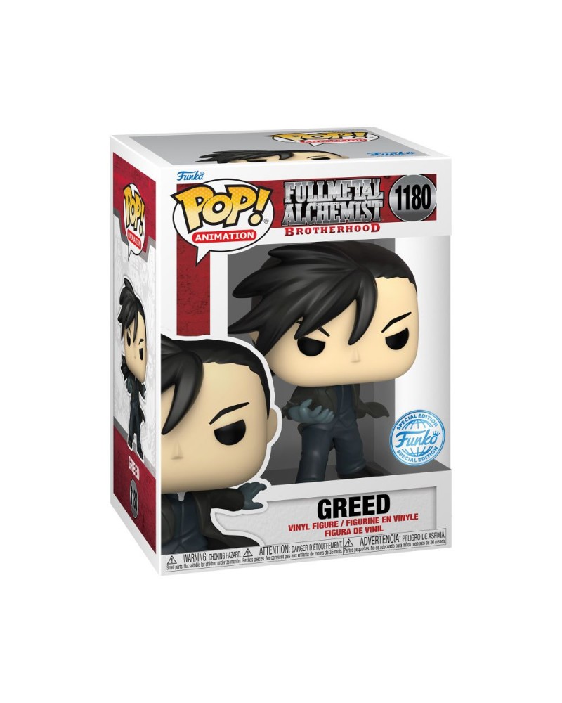 Funko Pop! Animation: Full Metal Alchemist Brotherhood S3 - Greed (Special Edition) #1180 Vinyl Figure