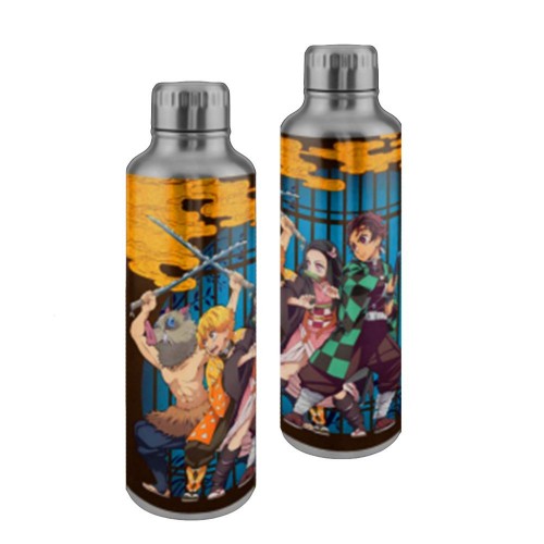 Paladone: Demon Slayer - Kimetsu No Yaiba Premium Metal Water Bottle (450ml) (PP10191DE)