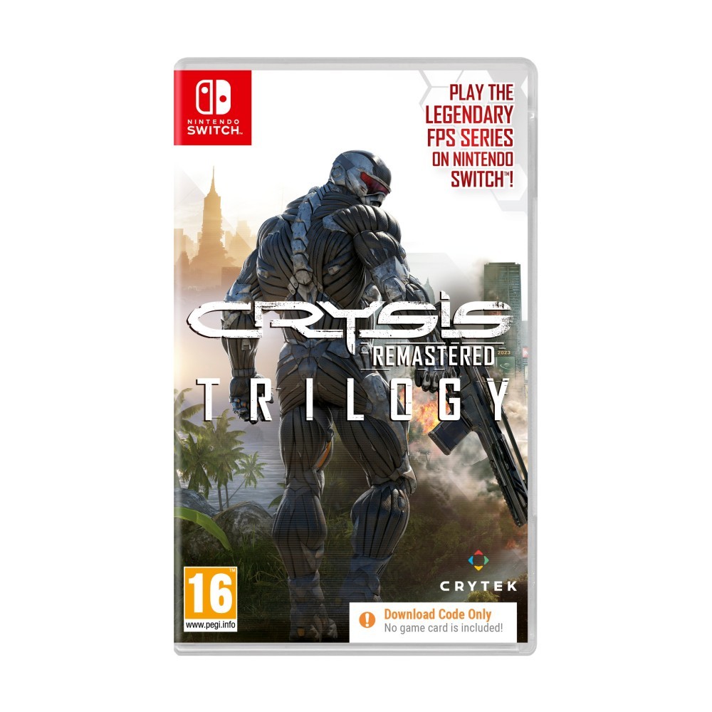 NSW Crysis Remastered Trilogy (Code in a Box)