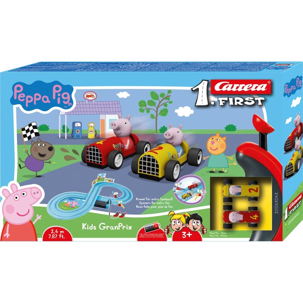 Carrera Slot 1.First: Peppa Pig - Kids GranPrix - 1:50 (20063043)