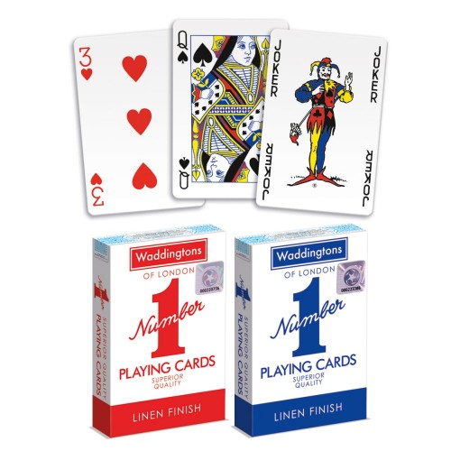 Winning Moves: Waddingtons No.1 - Classic Playing Cards (007146)