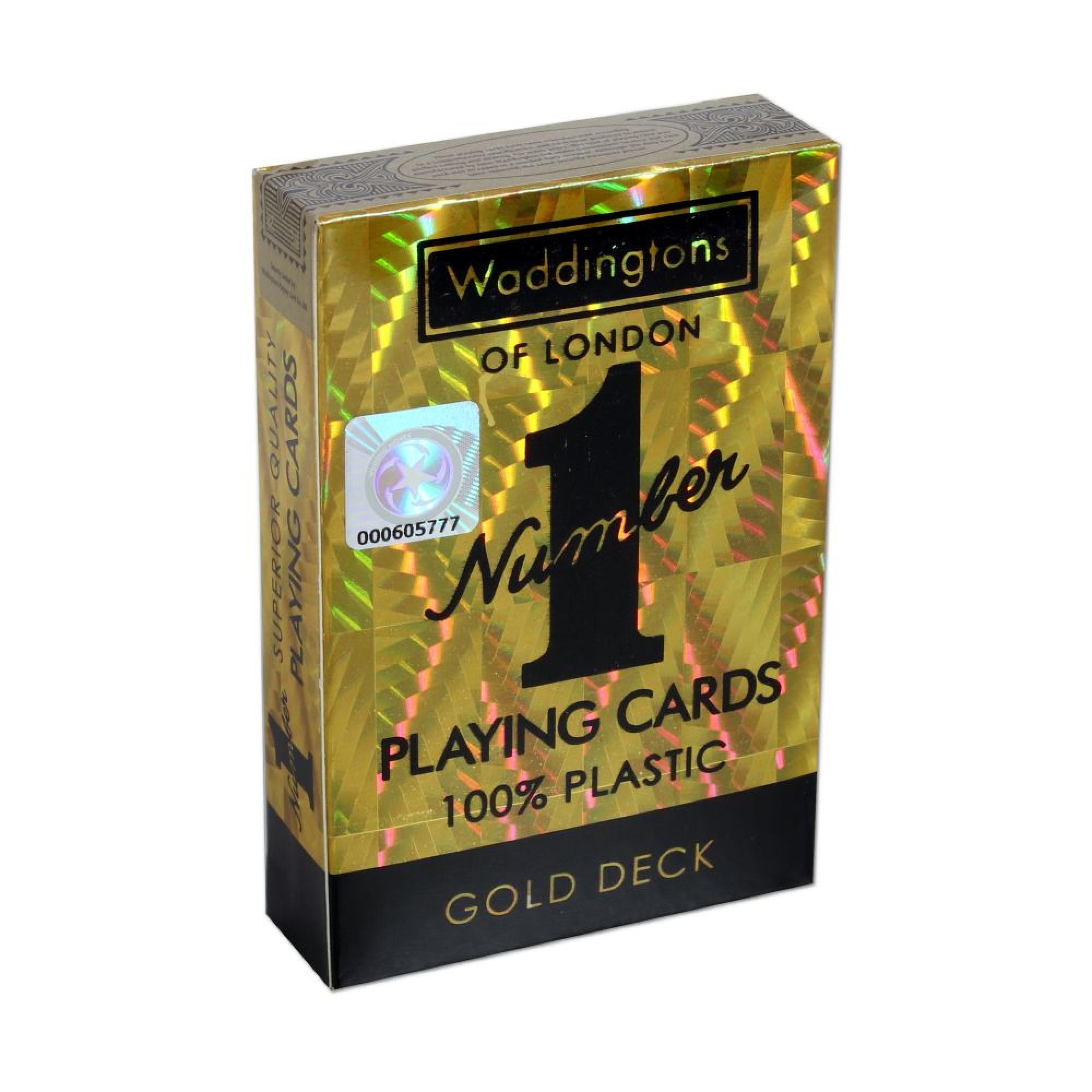 Winning Moves: Waddingtons No.1 - Gold Playing Cards (029391) - ToyCity ...
