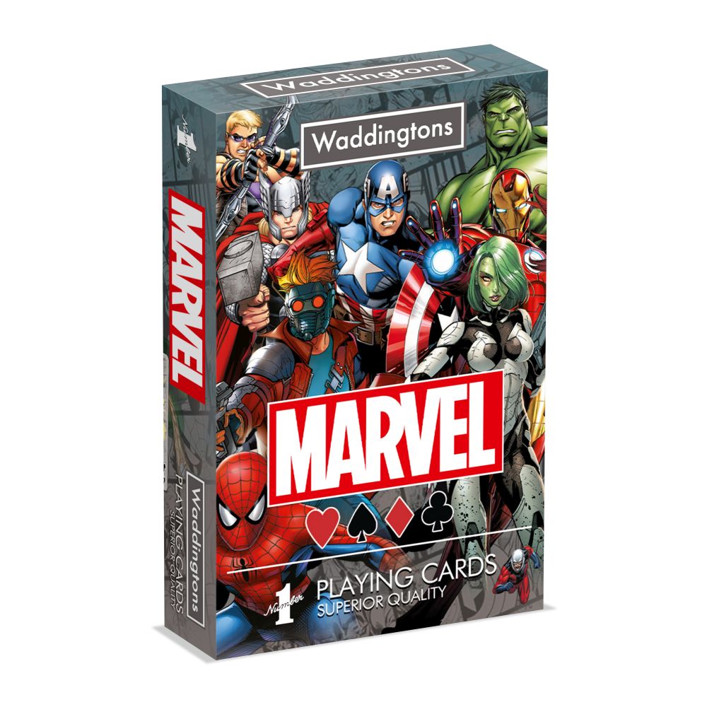 Winning Moves: Waddingtons No.1 - Marvel Universe Playing Cards (024419)