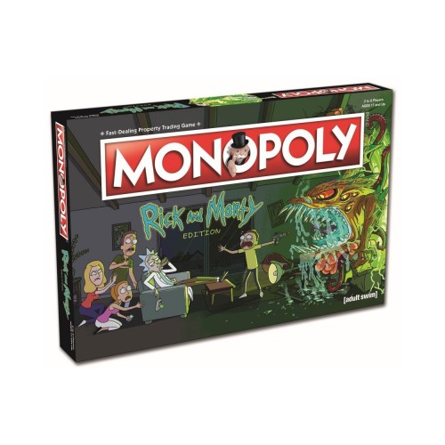 Winning Moves: Monopoly - Rick And Morty Board Game (002701)