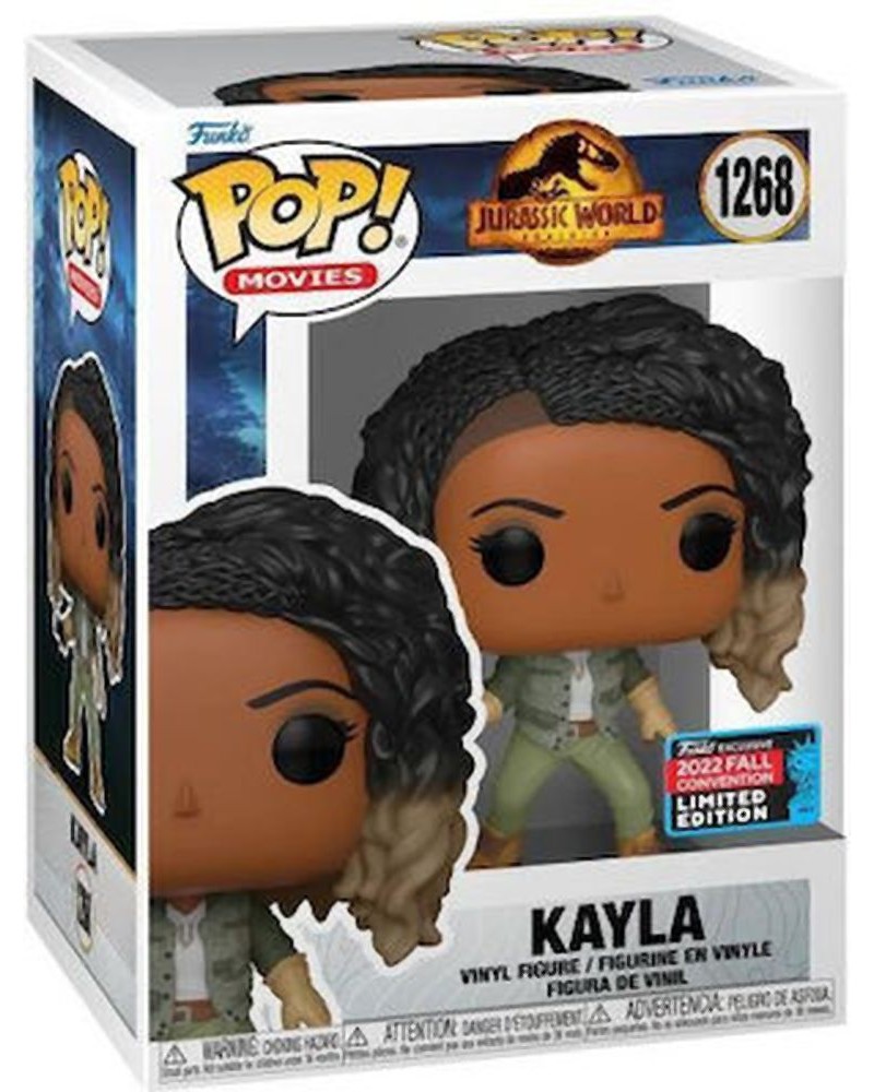 Funko Pop! Movies: Jurassic World Dominion - Kayla (2022 Fall Convention Limited Edition) #1268 Vinyl Figure
