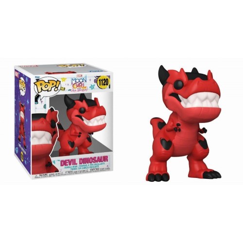 Funko Pop! Super Marvel: Moon Girl  Devil Dinosaur S1 - Devil Dinosaur #1120 Bobble-Head Vinyl Figure (6)