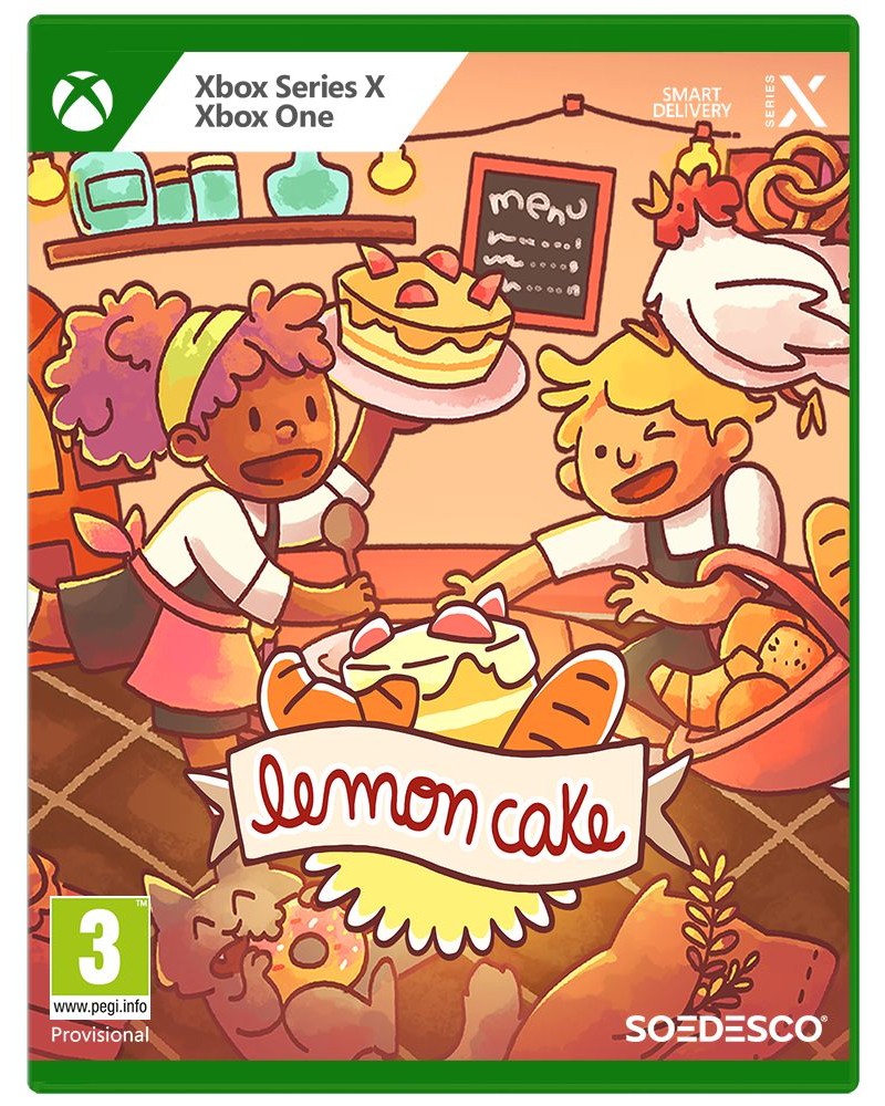 XBOX1 / XSX Lemon Cake