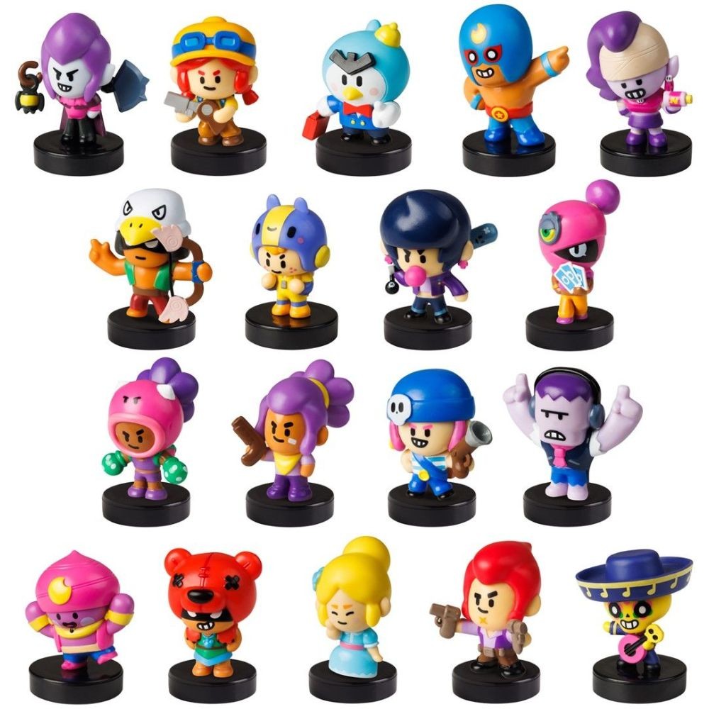 P.M.I. Brawl Stars Stampers - 3 Pack (S1) (Random) (BRW5021)