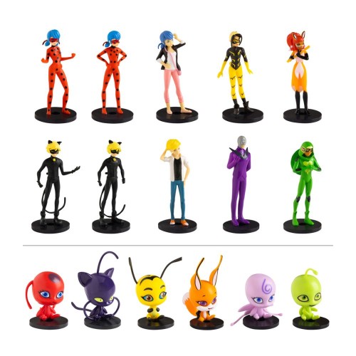 P.M.I. Miraculous Pencil Toppers - 2 Pack (S1) (Random) (MLB2015)