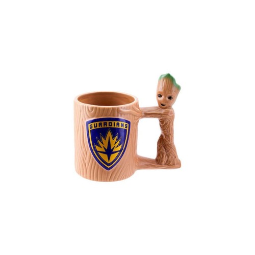 Paladone: Marvel Guardians of the Galaxy - Groot Shaped Mug (300ml) (PP9520GT)