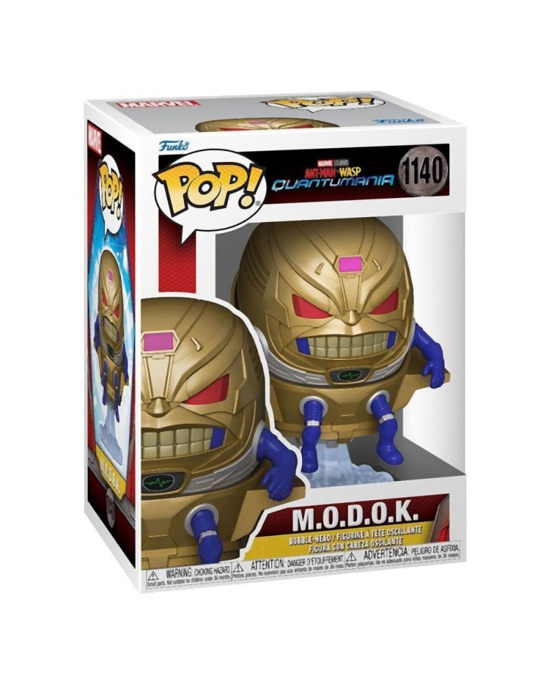 Funko Pop! Marvel: Ant Man Wasp Quantumania - M.O.D.O.K #1140 Bobble-Head Vinyl Figure