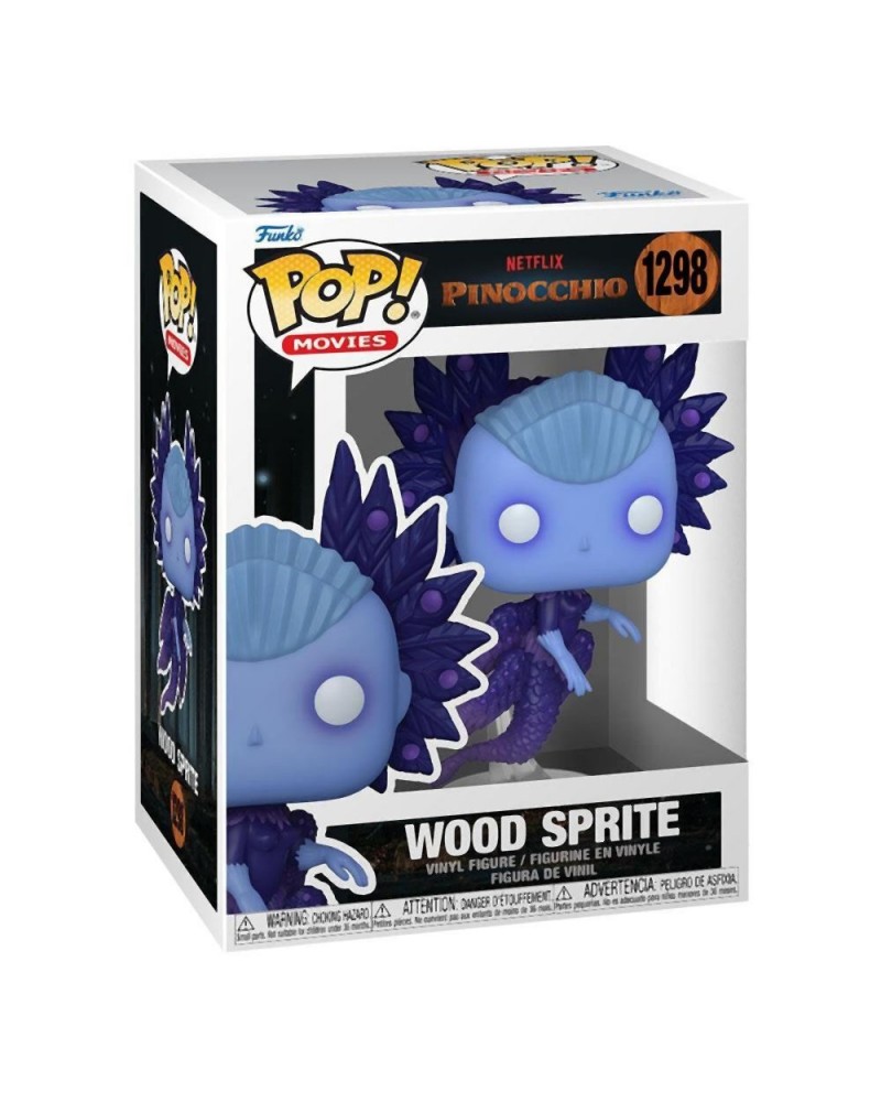 Funko Pop! Netflix Movies: Pinocchio - Wood Sprite #1298 Vinyl Figure