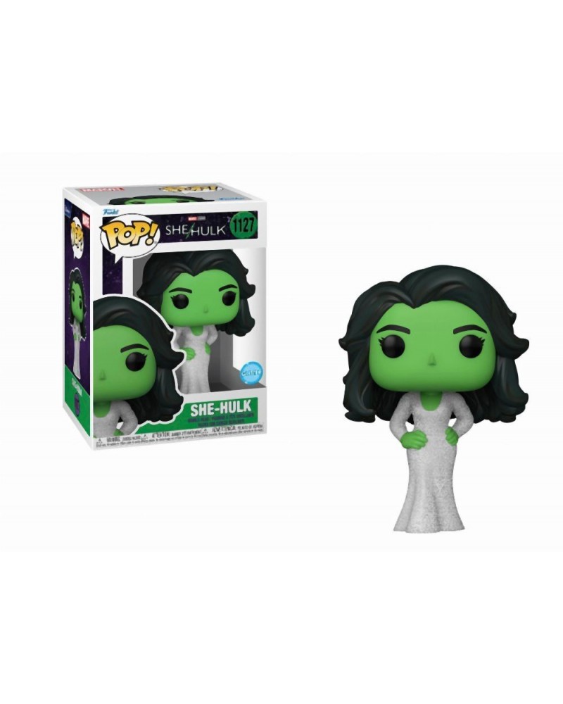 Funko Pop! Marvel: She-Hulk - She-Hulk (Glitter) #1127 Bobble-Head Vinyl Figure