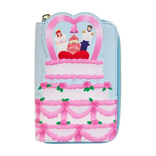 Loungefly Disney: The Little Mermaid - Wedding Cake Zip Around Wallet (WDWA2447)
