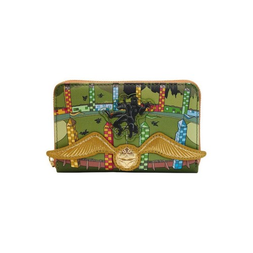 Loungefly Harry Potter - Golden Snitch Zip Around Wallet (HPWA0147)