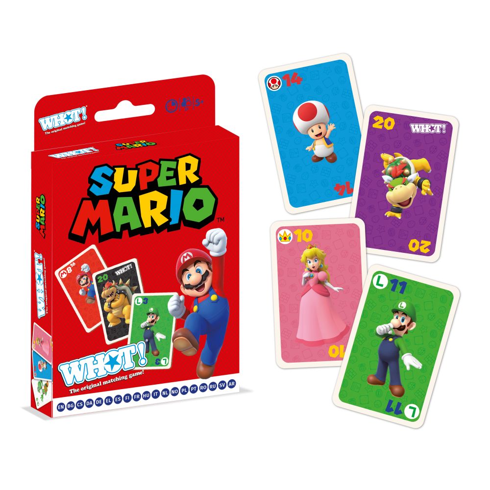 Winning Moves: Whot! Super Mario Card Game (WM02857-ML1)