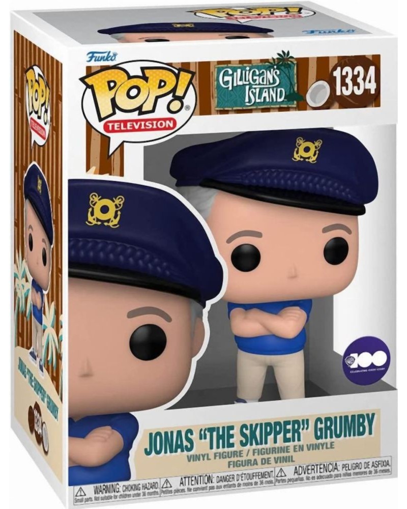 Funko Pop! Television: Gilligan’s Island - Jonas The Skipper Grumby #1334 Vinyl Figure